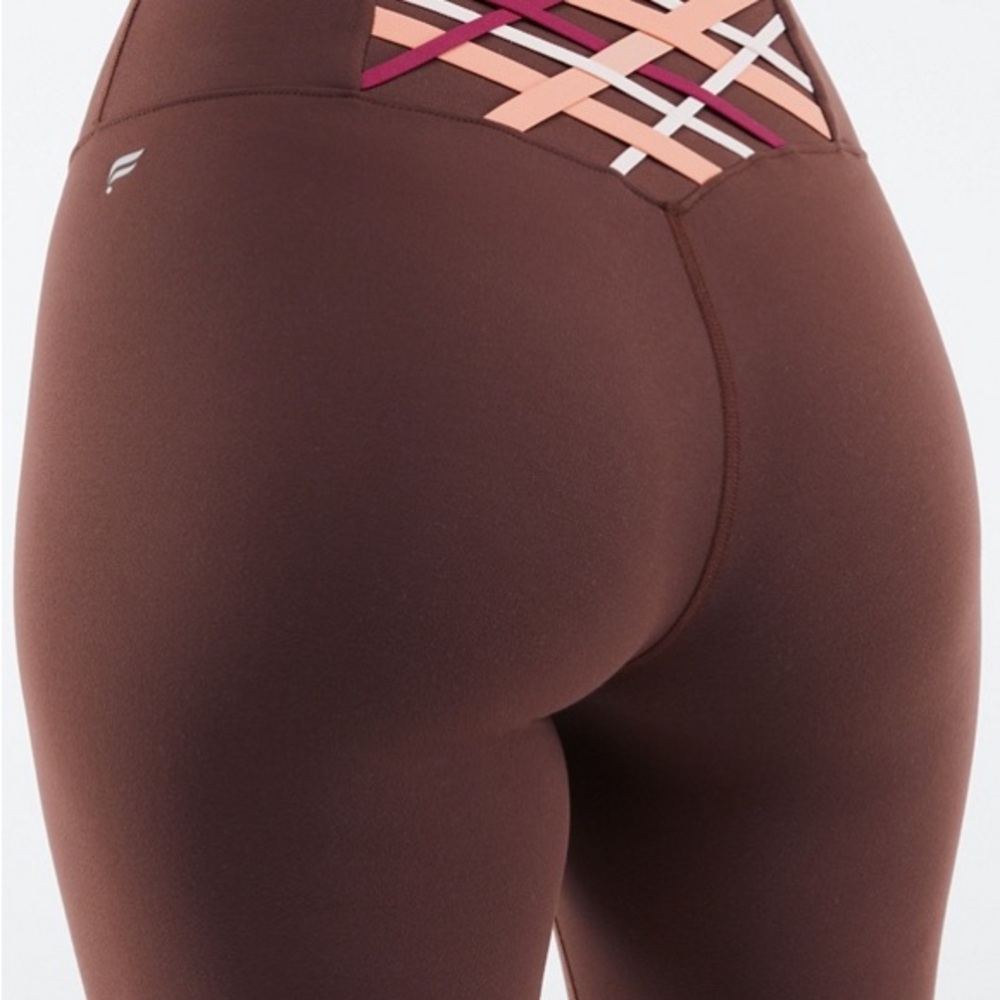 FABLETICS 3X workout active leggings brown Power Hold